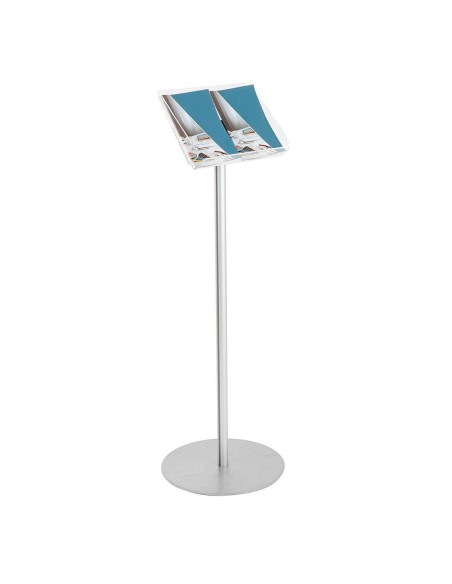 Espositore a Leggio da Terra in Plexiglass A4 Orizzontale