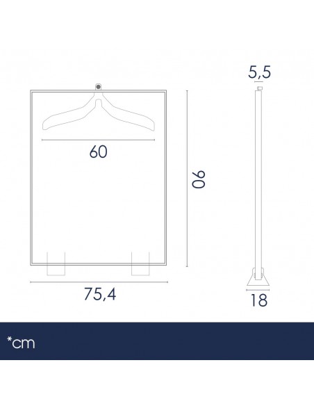 dimensione teca maglie da calcio
