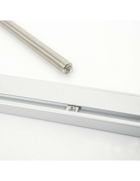 Espositore per Avvisi a LED con Apertura Magnetica da Banco o da Parete