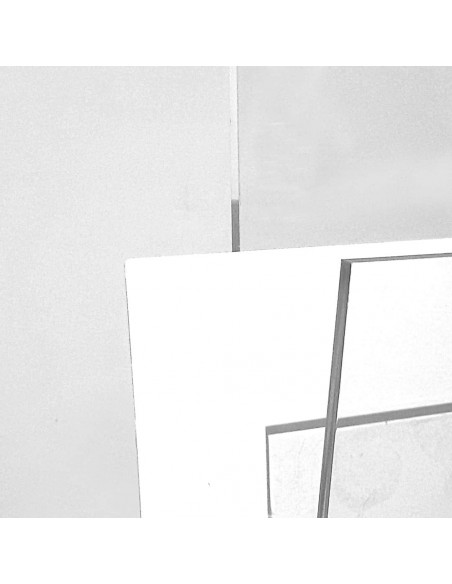 Porta Avvisi da Terra in Plexiglass Trasparente A4 con Crowner
