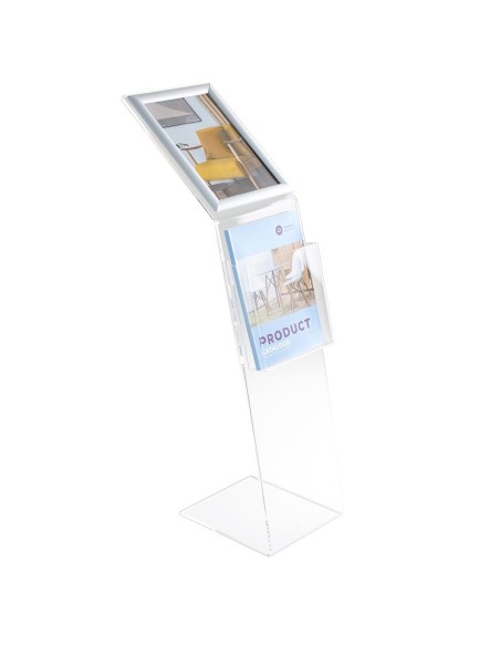 Espositore a Leggio in Plexiglass con Cornice A4