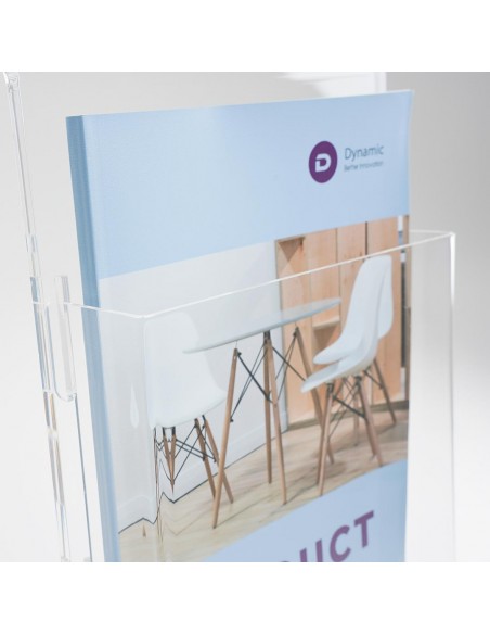 Espositore a Leggio in Plexiglass con Cornice A4