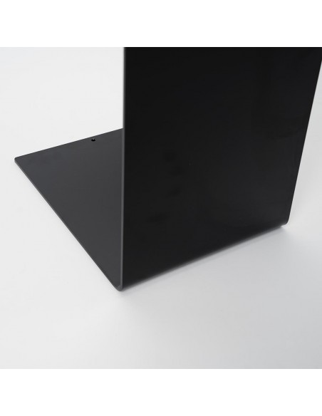 Espositore a leggio in metallo con 2 tasche in plexiglass A4 V