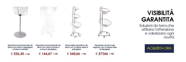 banner espositori farmaceutici promozionali da terra