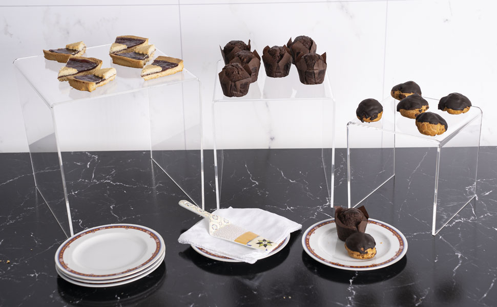SEWACC 100 Mini Basi Triangolari per Torte in Cartone