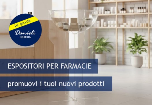 Espositori per farmacie: aumenta la visibilità dei prodotti